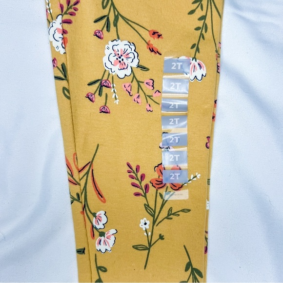 Carter’s | Toddler Girls’ Floral Leggings | 2T - Picture 4 of 7